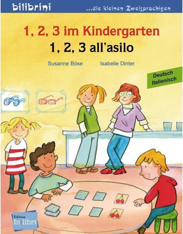 Hueber 1, 2, 3 im Kindergarten, Deutsch-Italienisch