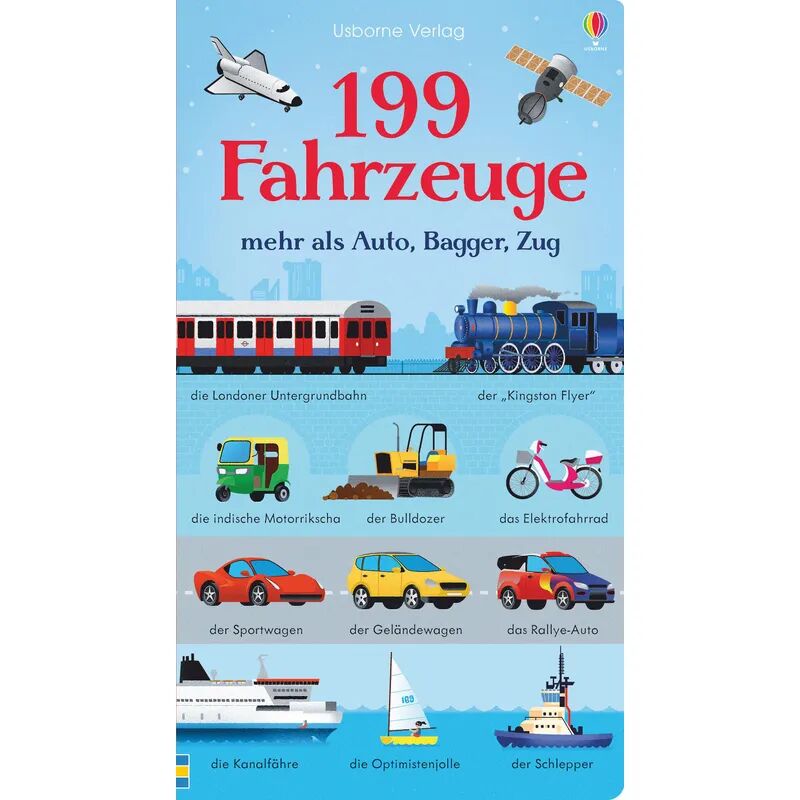 Usborne Verlag 199 Fahrzeuge