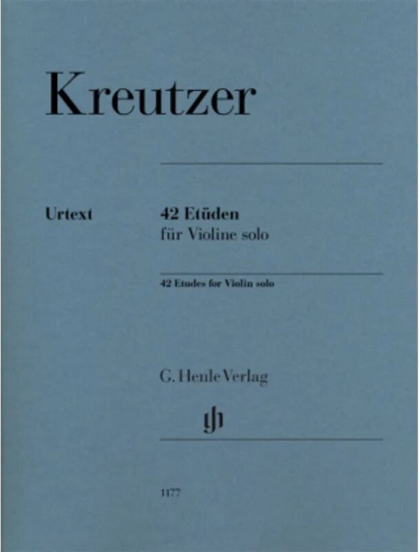 Henle 42 Etüden für Violine solo