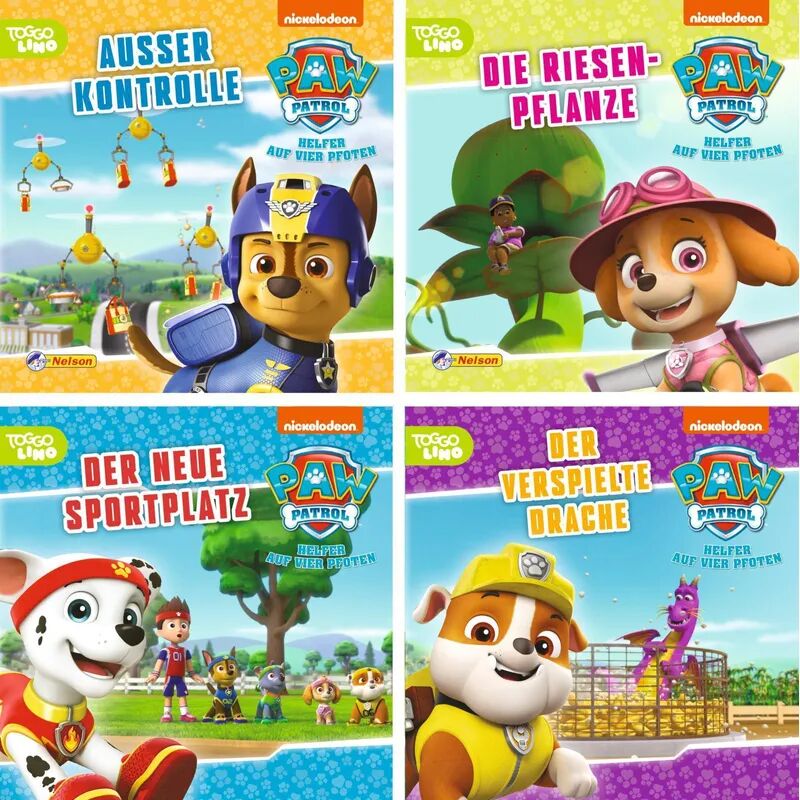 Nelson 4er-Set Maxi-Mini 25: PAW Patrol