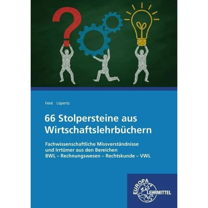 Europa-Lehrmittel 66 Stolpersteine aus Wirtschaftslehrbüchern