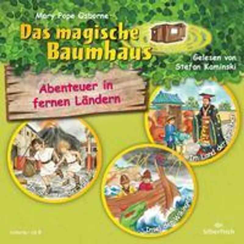 Silberfisch Abenteuer in fernen Ländern. Die Hörbuchbox (Das magische Baumhaus), Audio-CD