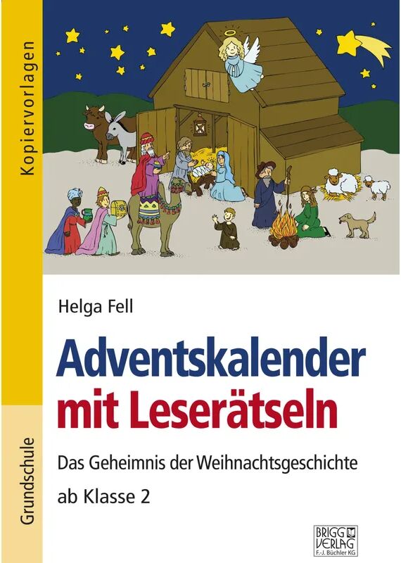 Brigg Verlag Adventskalender mit Leserätseln