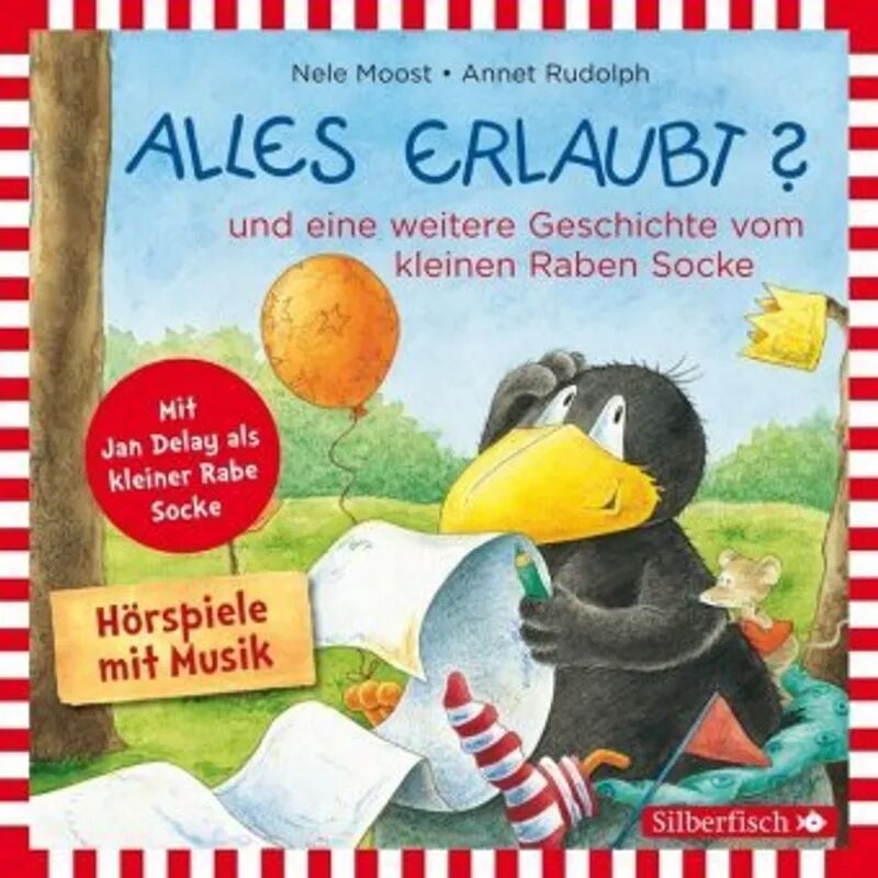 Silberfisch Alles erlaubt?, Alles Urlaub! (Der kleine Rabe Socke), 1 Audio-CD