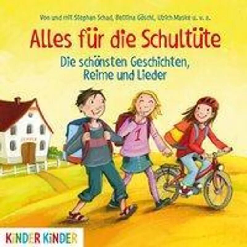 Jumbo Neue Medien Alles für die Schultüte. Die schönsten Geschichten, Reime und Lieder, 1 Audio-CD