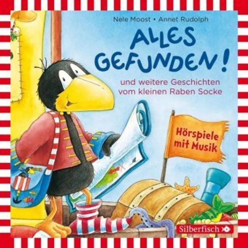 Silberfisch Alles gefunden!, Alles gemerkt!, Alles in Ordnung! (Der kleine Rabe Socke), 1...