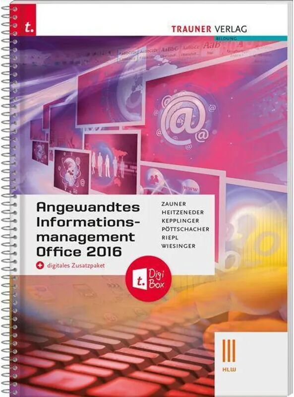 Trauner Angewandtes Informationsmanagement III HLW Office 2016 + digitales Zusatzpaket