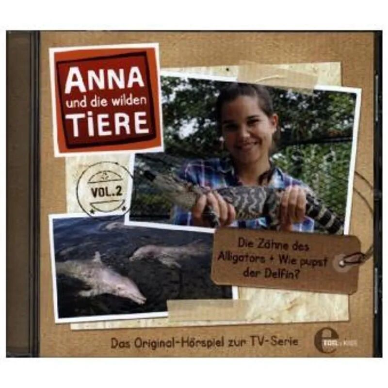 Edel Music & Entertainment CD / DVD Anna und die wilden Tiere - Die Zähne des Alligators, 1 Audio-CD