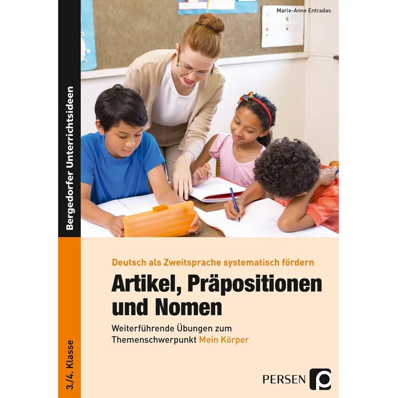 Persen Verlag in der AAP Lehrerwelt Artikel, Präpositionen und Nomen - Mein Körper 3/4