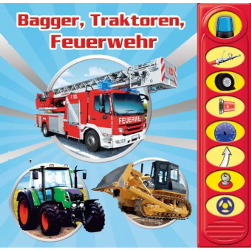 Phoenix Bagger, Traktoren, Feuerwehr, m. Soundeffekten