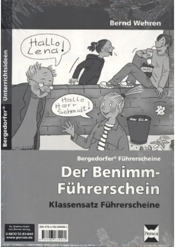 Persen Verlag in der AAP Lehrerwelt Benimm-Führerschein - Klassensatz Führerscheine