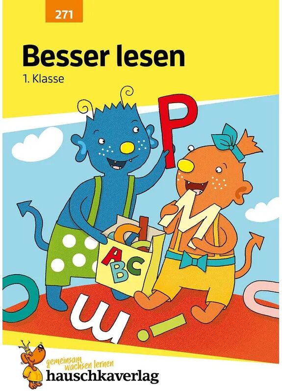 Hauschka Besser lesen 1. Klasse, A5-Heft