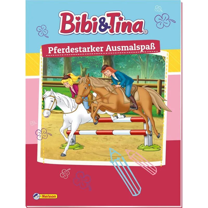 Nelson Bibi & Tina: Pferdestarker Ausmalspaß