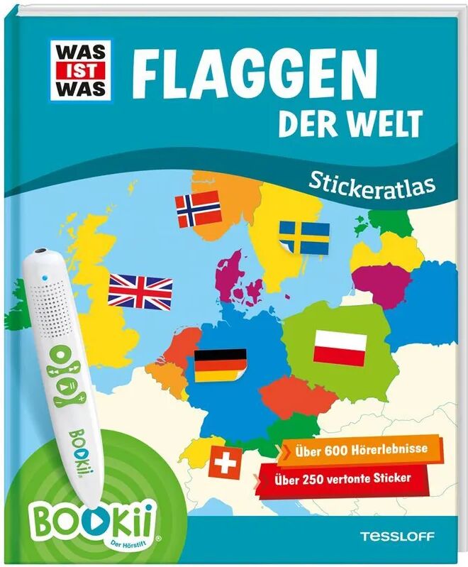 Tessloff BOOKii - Was ist was - Flaggen der Welt Stickeratlas