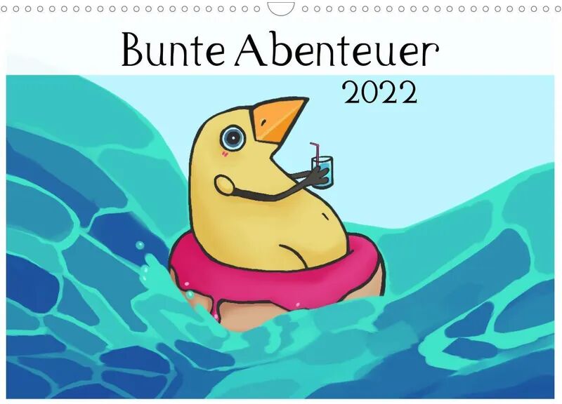 Calvendo Bunte AbenteuerAT-Version  (Wandkalender 2022 DIN A3 quer)