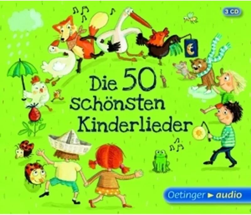 Oetinger Audio Hörspiel CD: Die 50 schönsten Kinderlieder