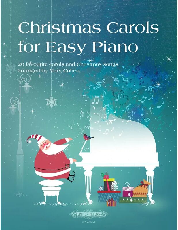 Edition Peters Christmas Carols for Easy Piano -20 favourite carols and Christmas songs-