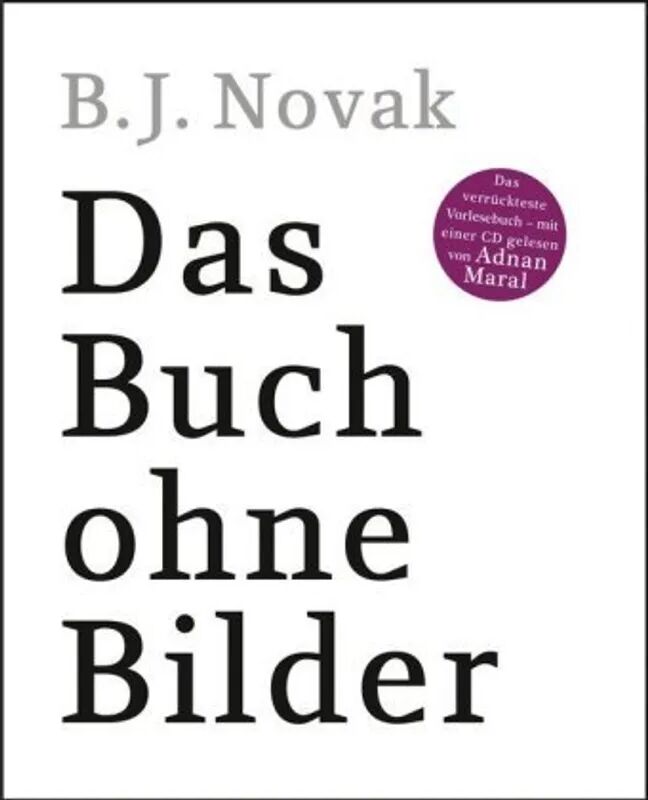 Blanvalet Das Buch ohne Bilder, m. Audio-CD