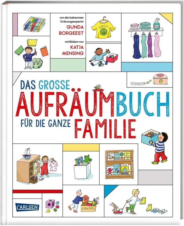 Carlsen Das große Aufräumbuch für die ganze Familie