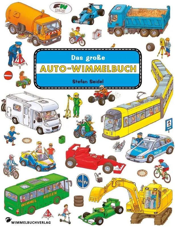 Wimmelbuchverlag Das große Auto Wimmelbuch