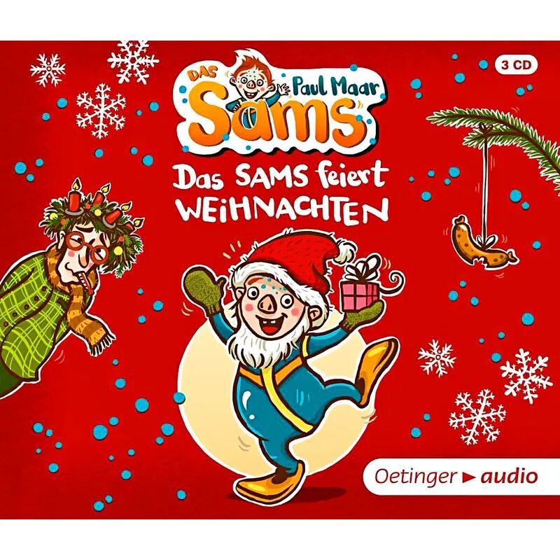 Oetinger Media Das Sams feiert Weihnachten, 3 CDs