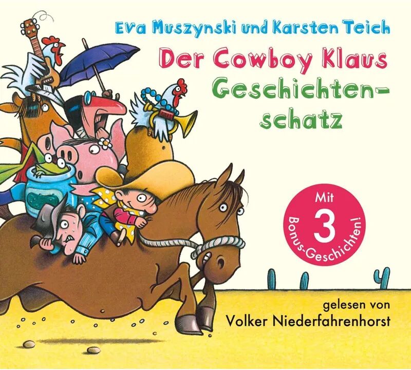 Argon Sauerländer Audio Der Cowboy Klaus Geschichtenschatz, 2 Audio-CDs