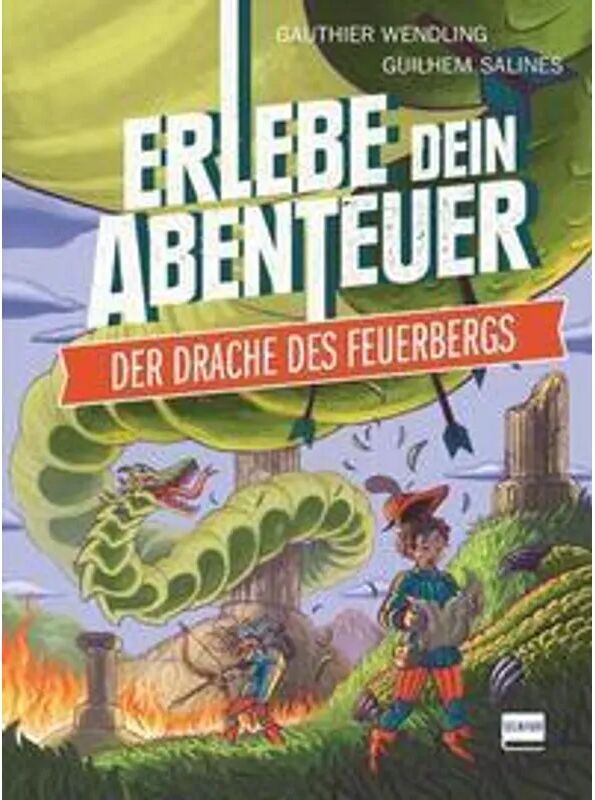 Ullmann Medien Der Drache des Feuerbergs (Rätselabenteuer für Kinder ab 8 Jahren,...