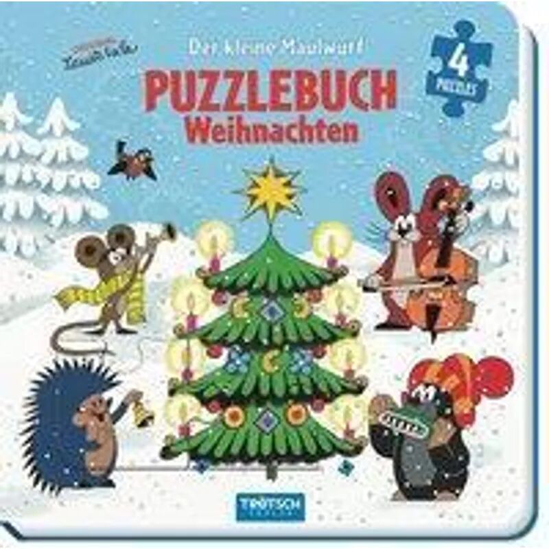 Trötsch Der kleine Maulwurf - Puzzlebuch Weihnachten