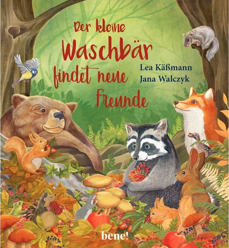 bene! Verlag Der kleine Waschbär findet neue Freunde