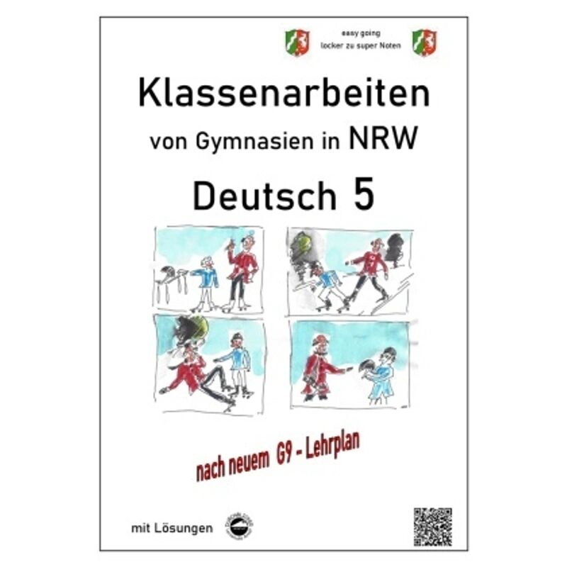 Durchblicker Verlag Deutsch 5, Klassenarbeiten von Gymnasien in NRW mit Lösungen