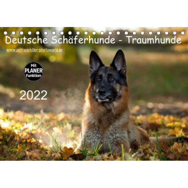 Calvendo Deutsche Schäferhunde - Traumhunde (Tischkalender 2022 DIN A5 quer)