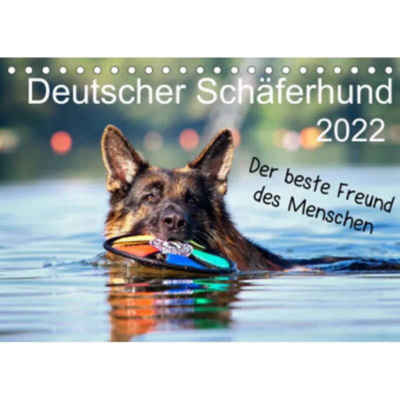 Calvendo Deutscher Schäferhund - Der beste Freund des Menschen (Tischkalender 2022 DIN...
