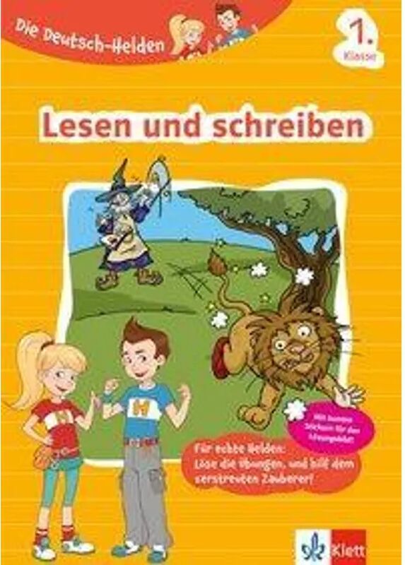 KLETT LERNTRAINING Die Deutsch-Helden Lesen und schreiben, 1. Klasse