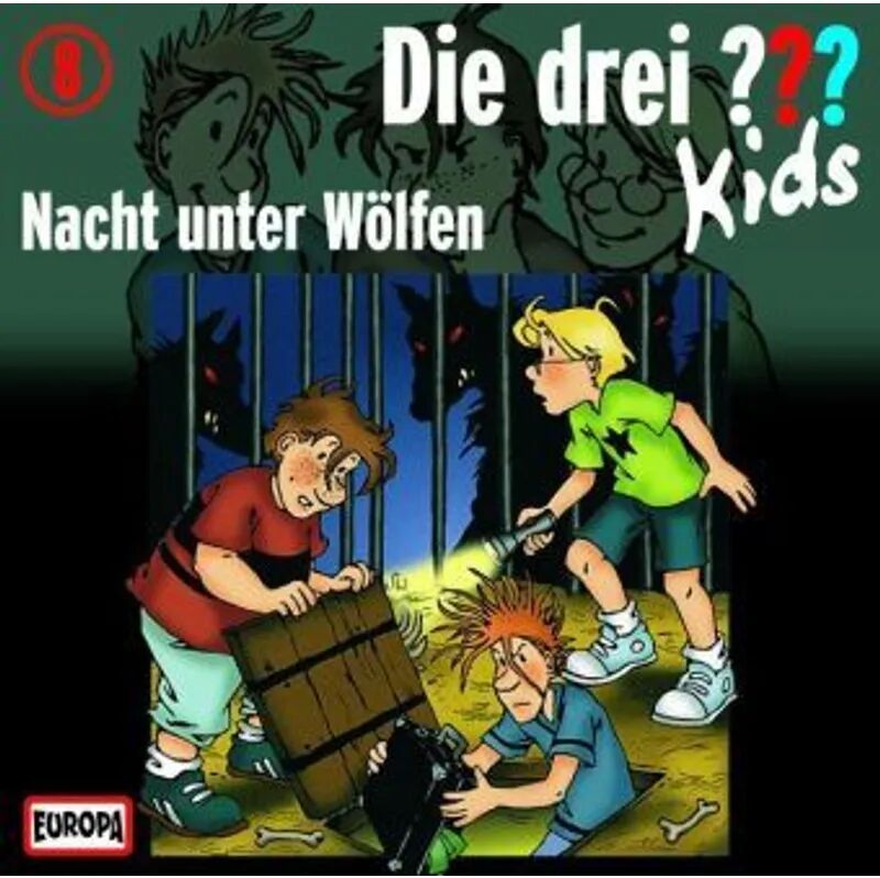 EUROPA Die drei Fragezeichen-Kids - 8 - Nacht unter Wölfen