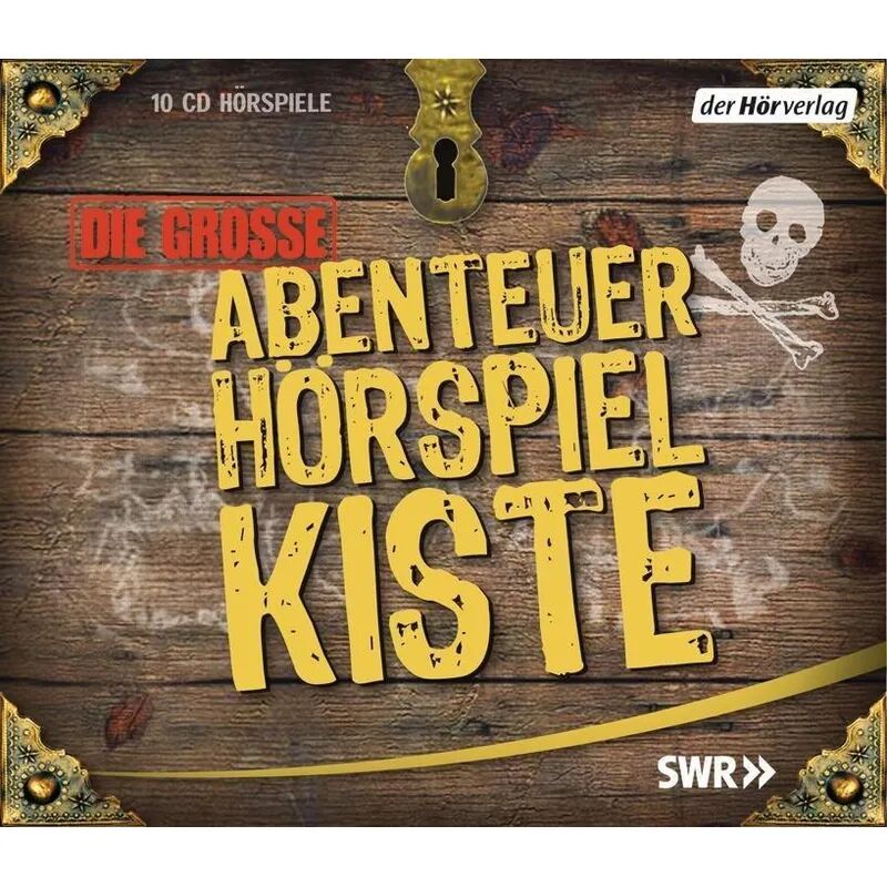 DHV Der HörVerlag Die große Abenteuer-Hörspiel-Kiste, 10 Audio-CDs