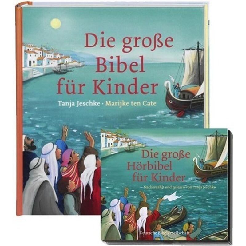 Deutsche Bibelgesellschaft Die große Bibel für Kinder / Die große Hörbibel für Kinder, m. 2 Audio-CDs
