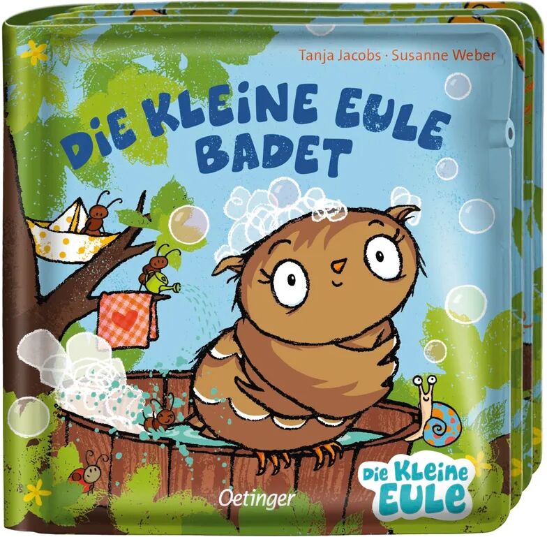 Verlag Friedrich Oetinger GmbH Die kleine Eule badet, Badebuch