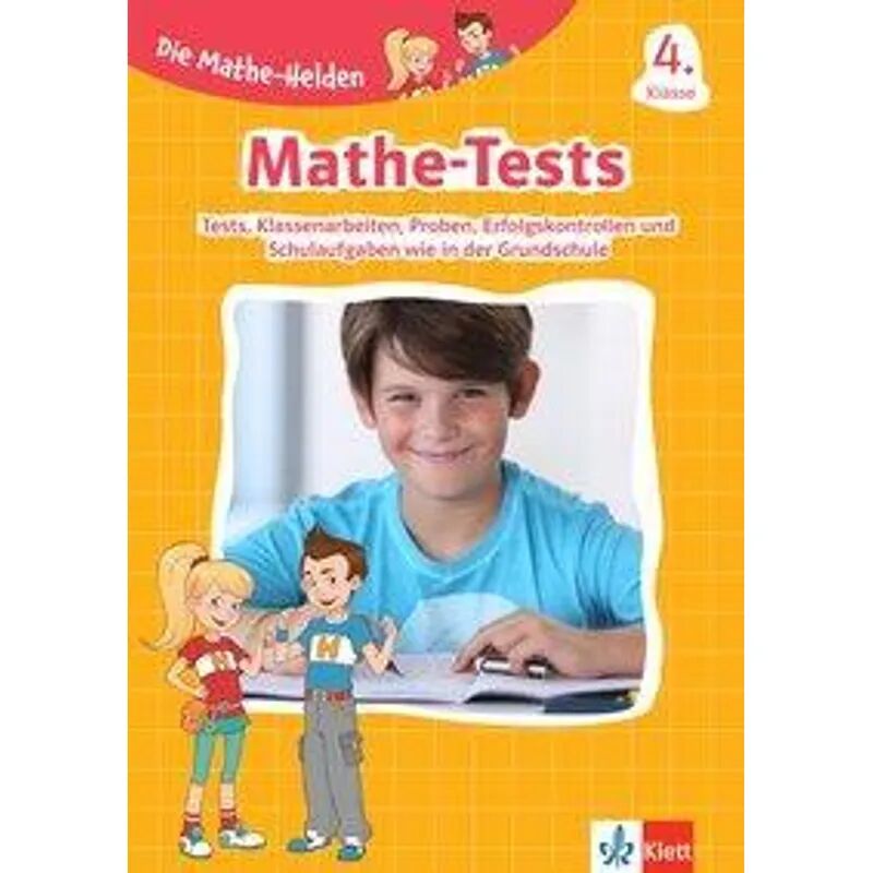 KLETT LERNTRAINING Die Mathe-Helden - Mathe-Tests 4. Klasse