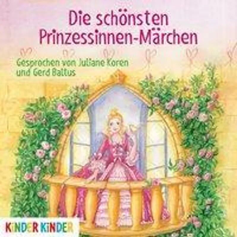 Jumbo Neue Medien Die schönsten Prinzessinnen-Märchen, 1 Audio-CD