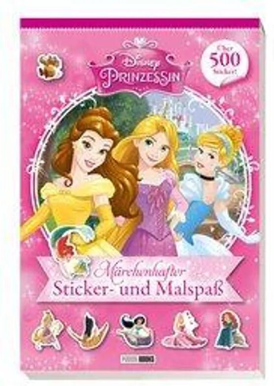 Panini Books Disney Prinzessin: Märchenhafter Sticker- und Malspaß