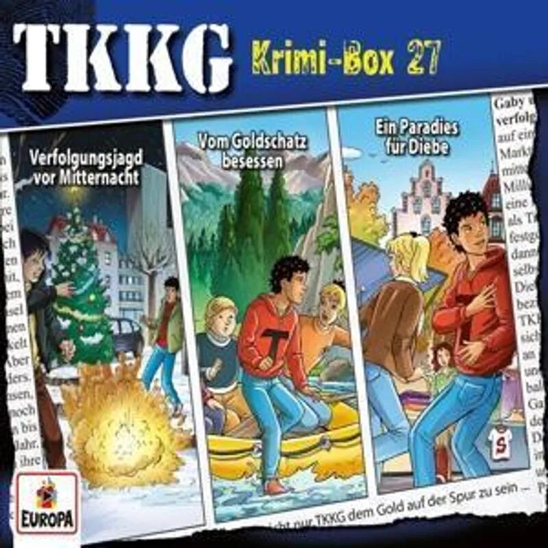 Miller Sonstiges Wortprogramm Ein Fall für TKKG - Krimi-Box, 3 Audio-CD