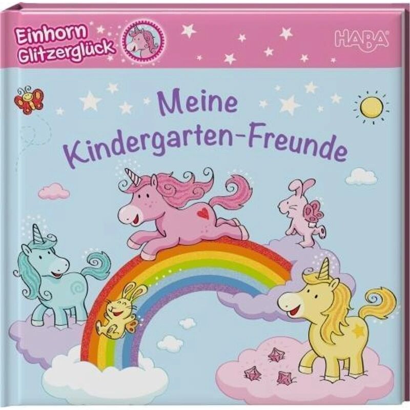 HABA Sales GmbH & Co.KG Einhorn Glitzerglück Meine Kindergarten-Freunde