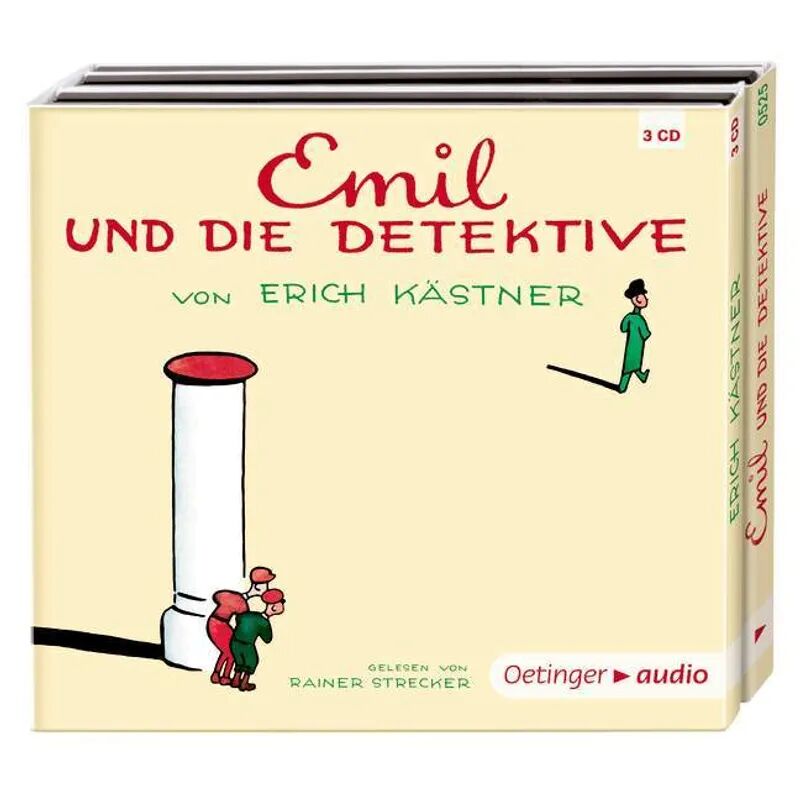 Oetinger Media Emil und die Detektive, 3 Audio-CD