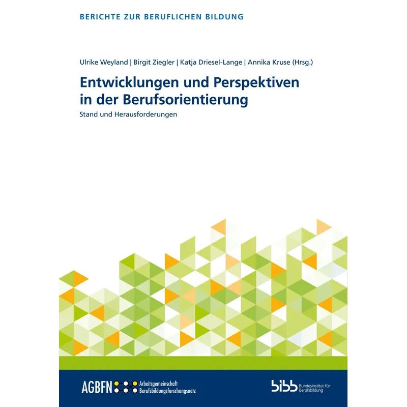 Verlag Barbara Budrich Entwicklungen und Perspektiven in der Berufsorientierung