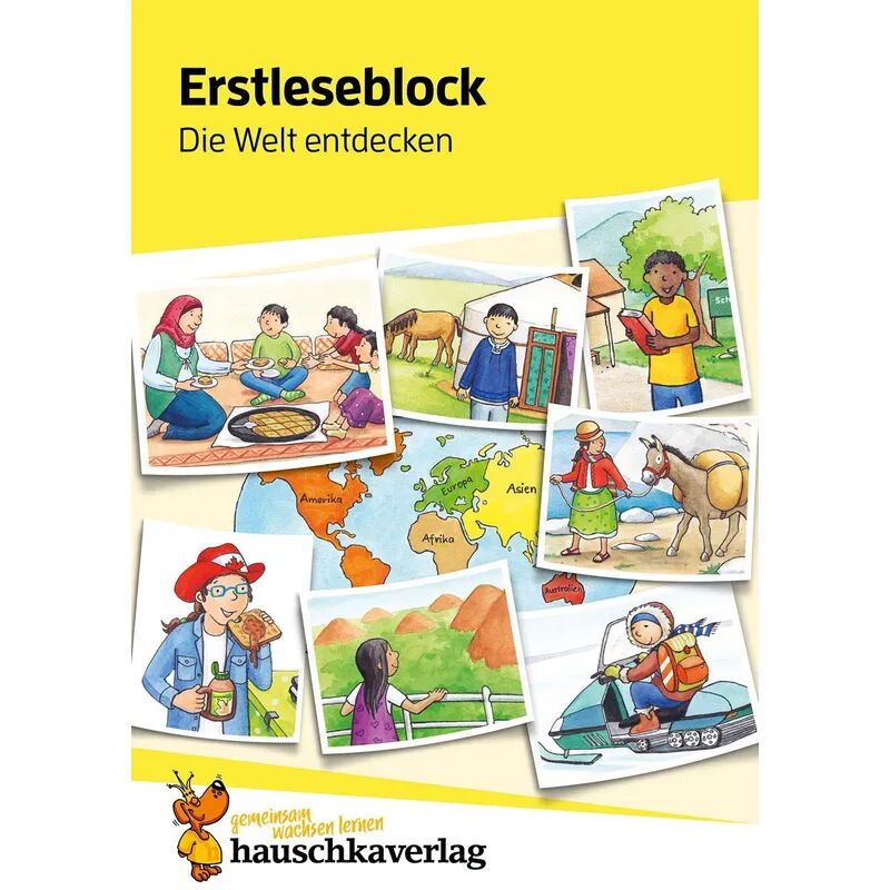 Hauschka Erstleseblock - Die Welt entdecken, A5-Block