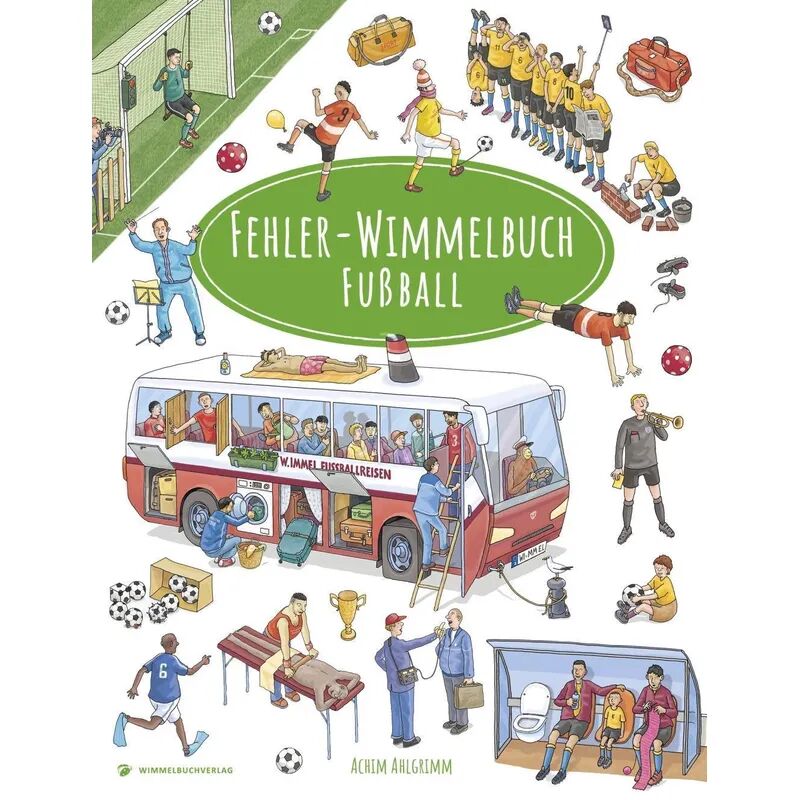 Wimmelbuchverlag Fehler-Wimmelbuch-Fußball