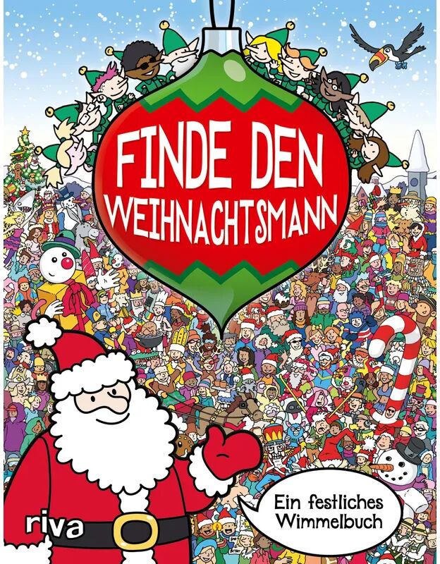 riva Verlag Finde den Weihnachtsmann