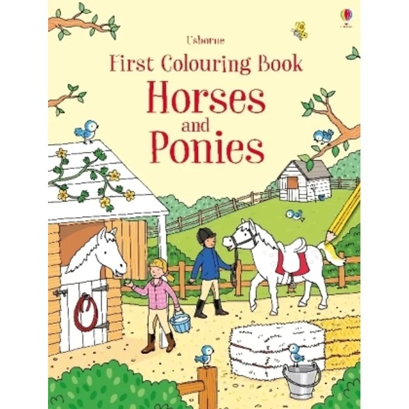 Usborne Publishing First Colouring Book Horses and Ponies