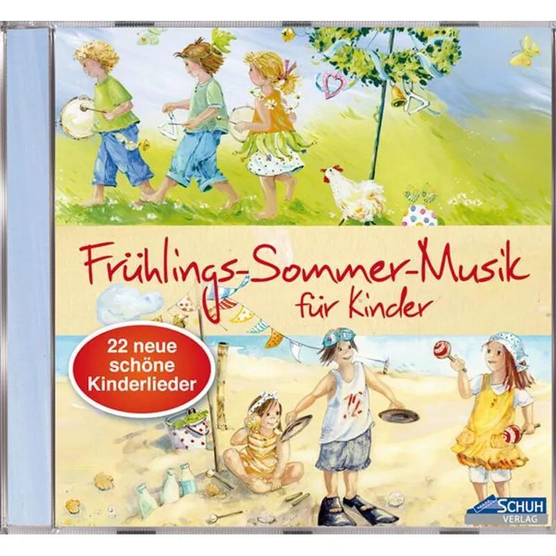 Schuh Frühlings-Sommer-Musik für Kinder, 1 Audio-CD