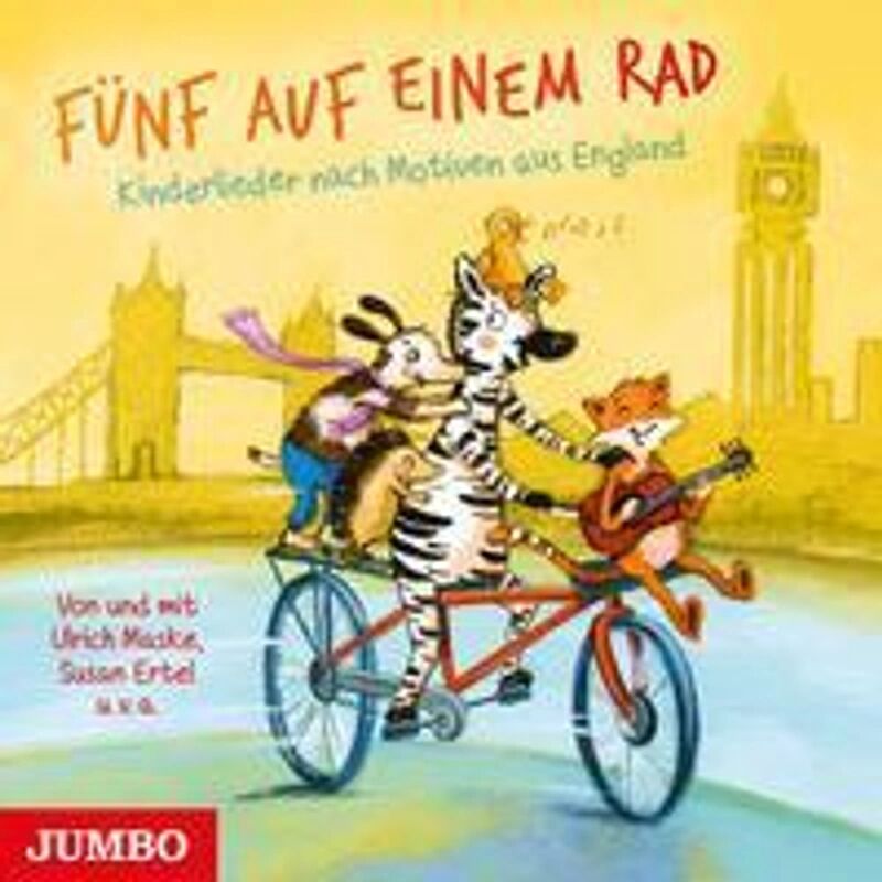 Jumbo Neue Medien Fünf auf einem Rad. Kinderlieder nach Motiven aus England, Audio-CD